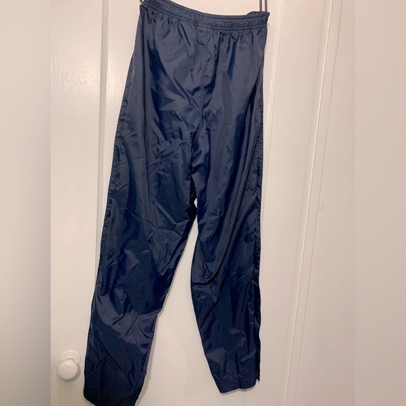 VINTAGE Nike Zip Away / Tearaway Track Pants jogging athletic pants windbreaker - Picture 3 of 12